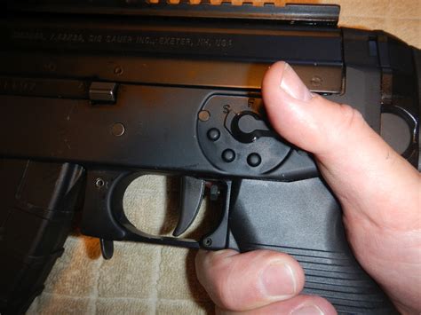 Firearms And Training Krebs Custom Guns Sig 556r Enhanced Safety Lever