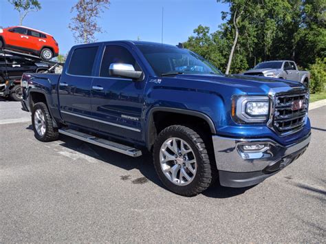 Certified Pre Owned 2018 Gmc Sierra 1500 Slt Crew Cab Pickup In Fort