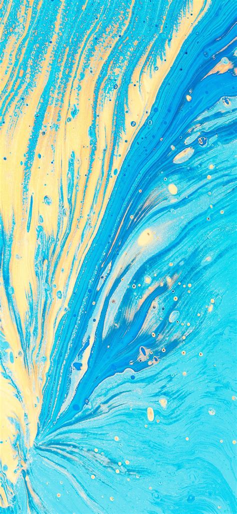 Super motivational lock screen iphone every day ideas. blue and yellow abstract artwork iPhone X Wallpapers (With ...