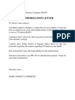 This letter is mostly used for formal and business purposes. PLDT Authorization Letter Sample | Telecommunications