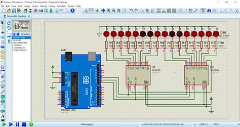 How To Control Leds With Hc Shift Register Hackster Io