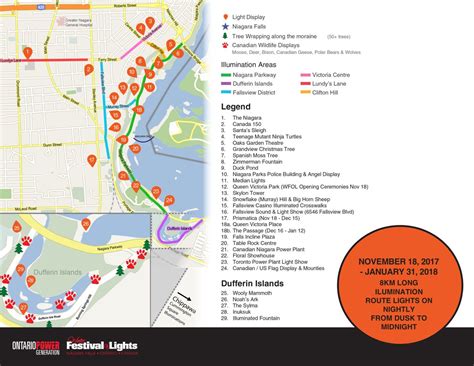 Niagara Festival of Lights | Winter light festival, Winter festival, Festival lights