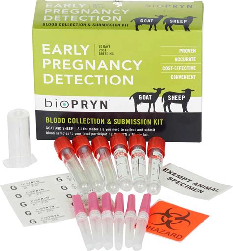 Biopryn Early Pregnancy Detection Kit For Sheep And Goats Biotracking