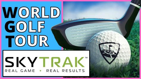 World Golf Tour Skytrak Golf Simulator Review Youtube