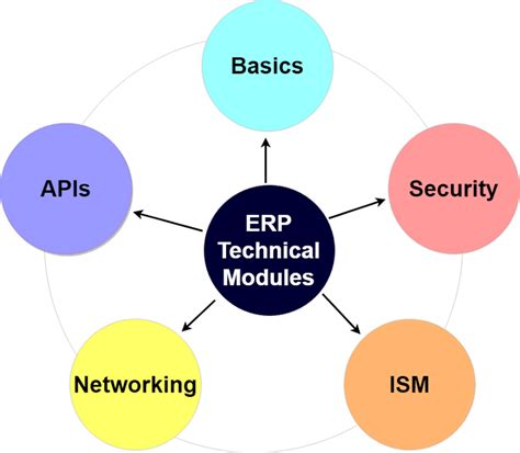 Modules of ERP - 3 Common types, SAP and Oracle ERP modules