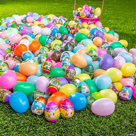 2 12 Bulk Toy Filled Plastic Easter Egg Assortment 1000 Pc