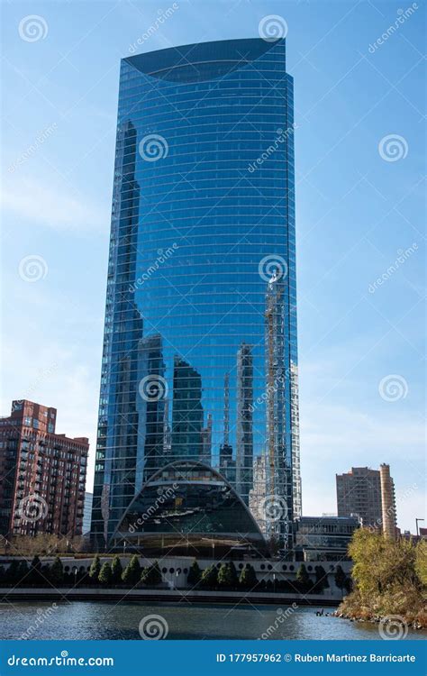 Skyscrapers Along The River In Chicago Editorial Photography Image Of