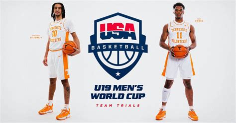 Two Tennessee Players Invited To Usa Basketball U19 Camp