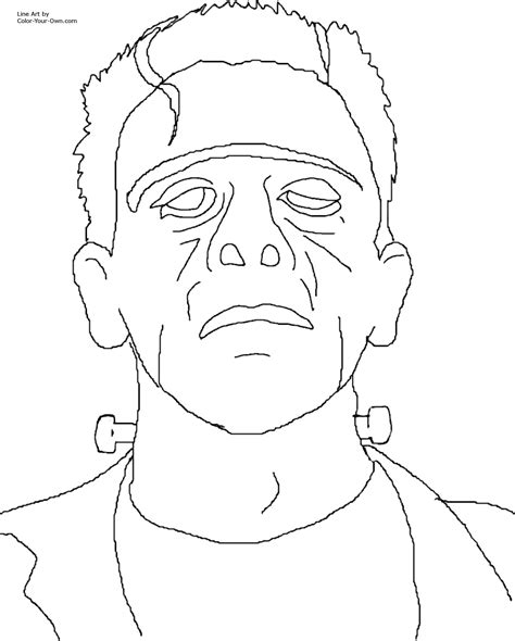 See the whole set of printables here: Simple Frankenstein Drawing at GetDrawings | Free download