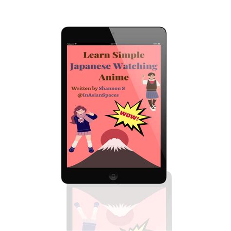 Learn Simple Japanese Words Using Anime In Asian Spaces