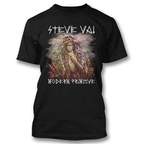 Official Steve Vai Modern Primitive T Shirt Apparel Steve Vai