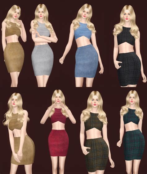 Sims 4 Ccs The Best Clothing By Meeyou World