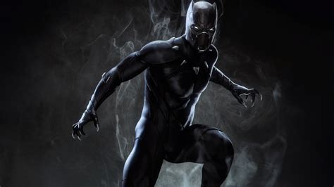 Black Panther Marvel Superhero Wallpaperhd Superheroes Wallpapers4k
