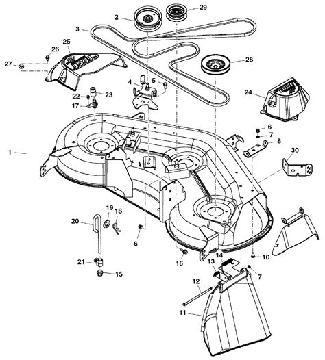 Murray Lawn Mower Belt Diagram 46 Inch — UNTPIKAPPS