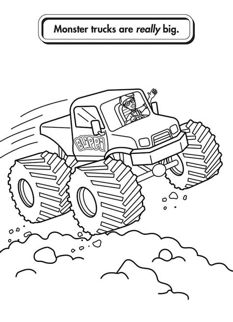 Sort of an 8 year olds dream come true. Blippi Coloring Pages - Free Printable Coloring Pages for Kids
