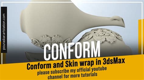 Conform Conform And Skin Wrap In 3ds Max N°03 Youtube