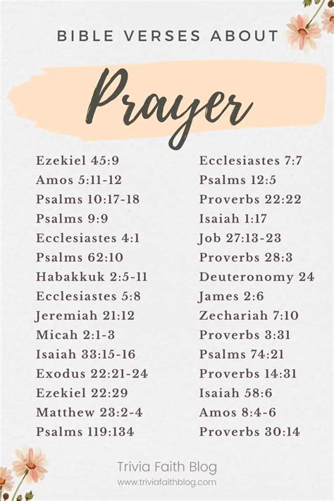 16 Bible Verses About Prayer