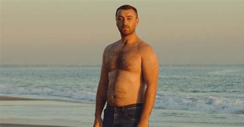 Sam Smith Shares Body Positivity Message After Posing Shirtless For the