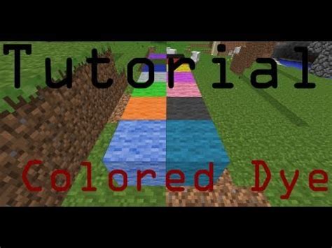 Mar 25, 2021 · in the crafting menu, you should see a crafting area that is made up of a 3×3 crafting grid. How to Make All Dye Colors - Minecraft Tutorial - YouTube