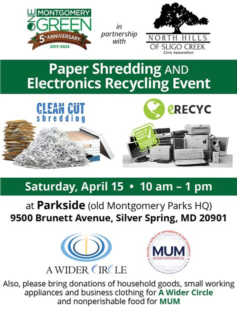 Omg Paper Shredding And Electronic Recycling Event