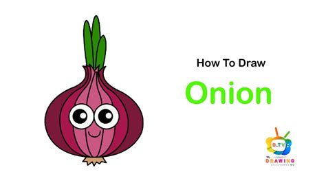 How To Draw An Onion Easy Drawing Step By Step 172 Youtube