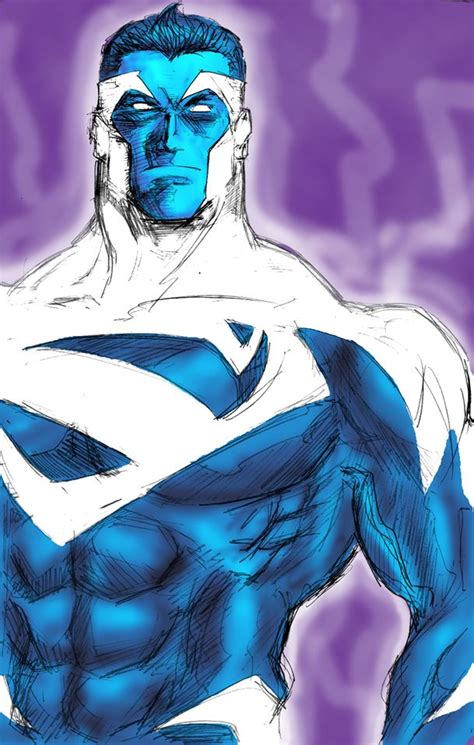 Superman Blue by lucio7lopez | Superman art, Comic book villains