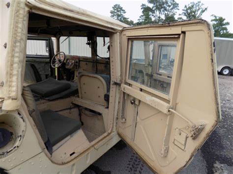 Cab interior kits for m998 military humvees to make them nicer than a new truck. 1990 AM General M998 Humvee HMMWV Hummer H1 Desert Sand ...