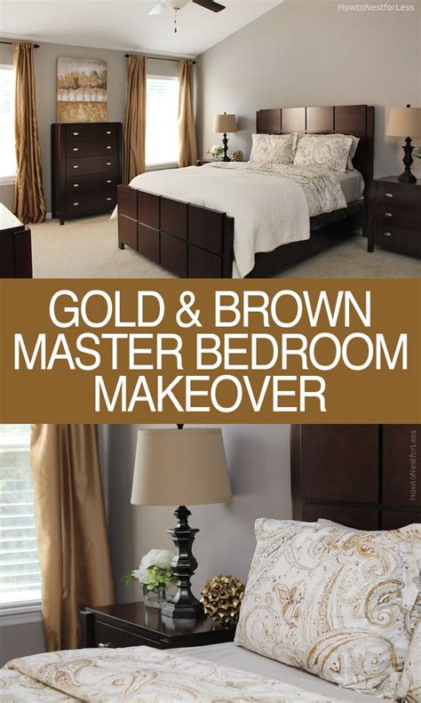 Be sharing my french farmhouse inspired master bedroom makeover reveal as part of the one room challenge! Brother's Master Bedroom Makeover - How to Nest for Less™