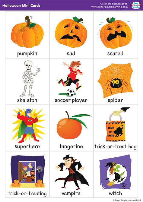 Vocabulário De Halloween Em Inglês