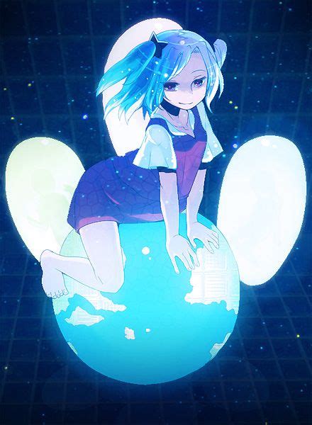 Anime Picture Search Engine 1girl Barefoot Blue Hair Character