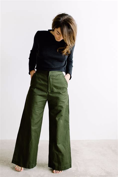 The Best Olive Green Wide Leg Pants Ideas Melumibeautycloud