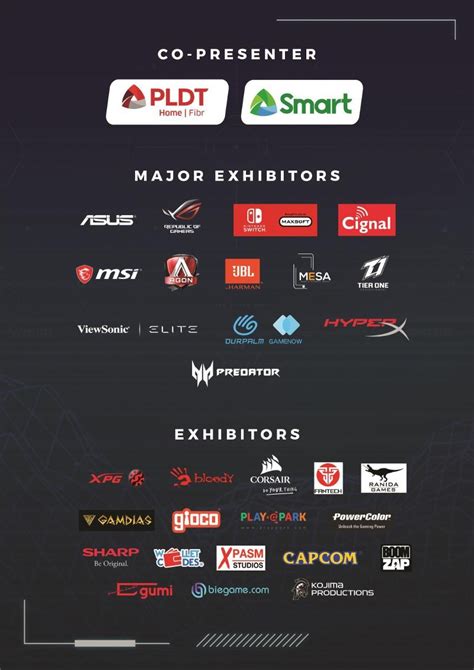Esports And Gaming Summit 2019 Sponsors Esports Ph