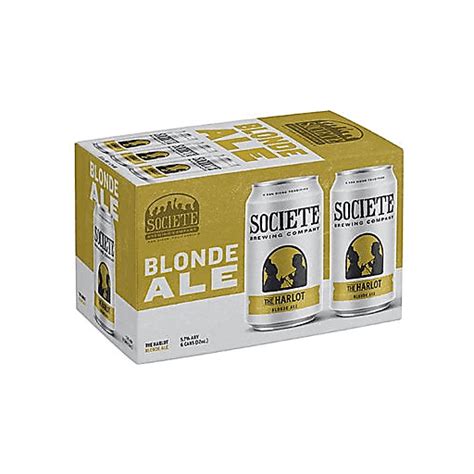 Societe Brewing The Harlot Blonde Ale 6pk 12oz Can Delivered In Minutes