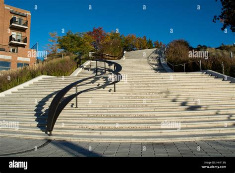 Canada Quebec Three Rivers Aka Trois Riveres Monumental Staircase