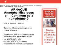 8 offres d'emploi de mise pli domicile pour trouver l'emploi que vous cherchez. emploi teletravail mise sous pli
