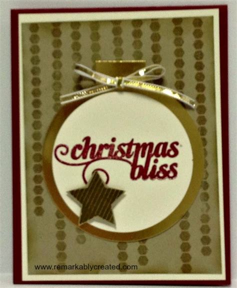 Stampin Up Border Stamps Remarkably Created Papercrafting