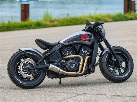 Wunderkind Custom „indian Scout Bobber Newchurch Three“ › Motorcycles