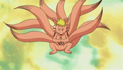 Image Narutos First Attempt Transformation To Become The Nine Tails