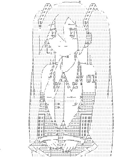 To get that aesthetic feel, or just for fun. Hatsune Miku | Ascii art, Funny text art, Cute anime pics