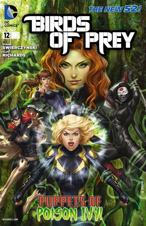 Flowers And Fishnets Birds Of Prey 12 New 52