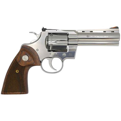 Colt Python 357 Magnum 425in Stainless Revolver 6 Rounds Sportsman