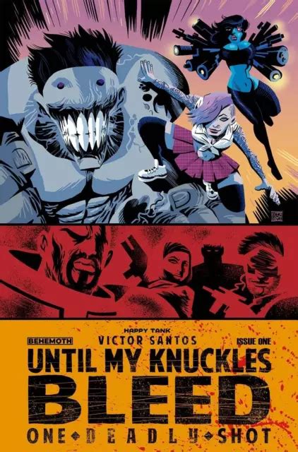 Until My Knuckles Bleed One Deadly Shot 1 Cvr A Behemoth Comics Comic