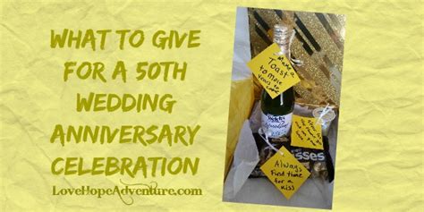 The couple the order varies for any given year. What To Give For a 50th Wedding Anniversary Celebration ...