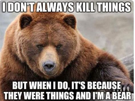 Pin By April Daniel On Humor Funny Bears Bear Bear Meme