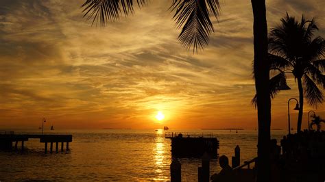 Sunset In Key West Florida By Skeeze