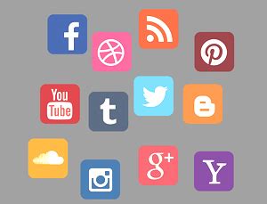 Over 280 social media icons in svg and png formats, 12 different icon design styles, includes the logo designs of the most popular websites! Social Media in Your Job Search: What are the Advantages?