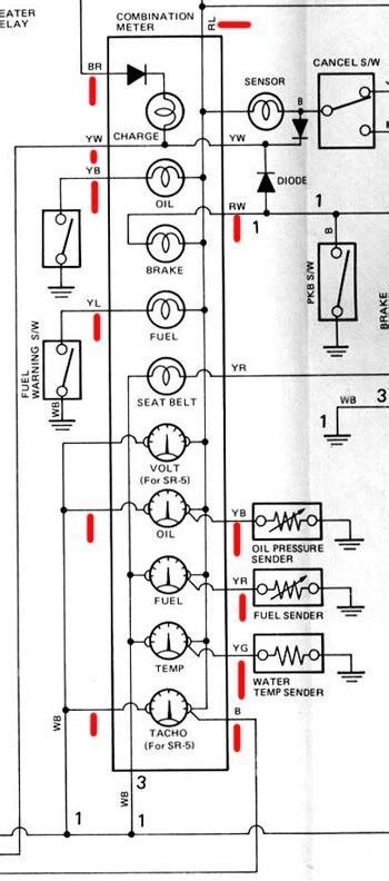 AE70/KE70 Instrument cluster wiring HELP - Car Electrical ...