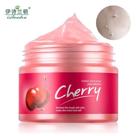 Isilandon Cherry Facial Exfoliating Gel Facial Scrubs Peeling Acne