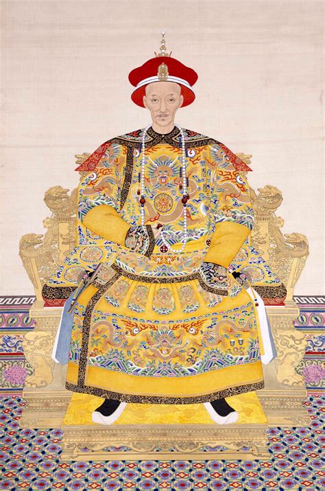 File003 The Imperial Portrait Of A Chinese Emperor Called Daoguang