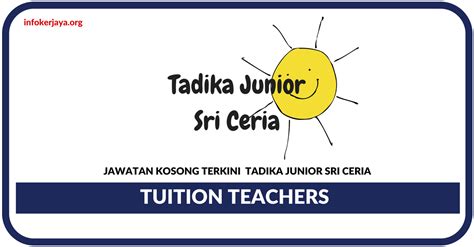 Rujukan dan contoh soalan exam. Jawatan Kosong Terkini Tuition Teachers Di Tadika Junior ...